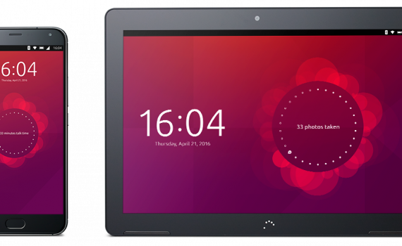 Telefon i tablet z Ubuntu